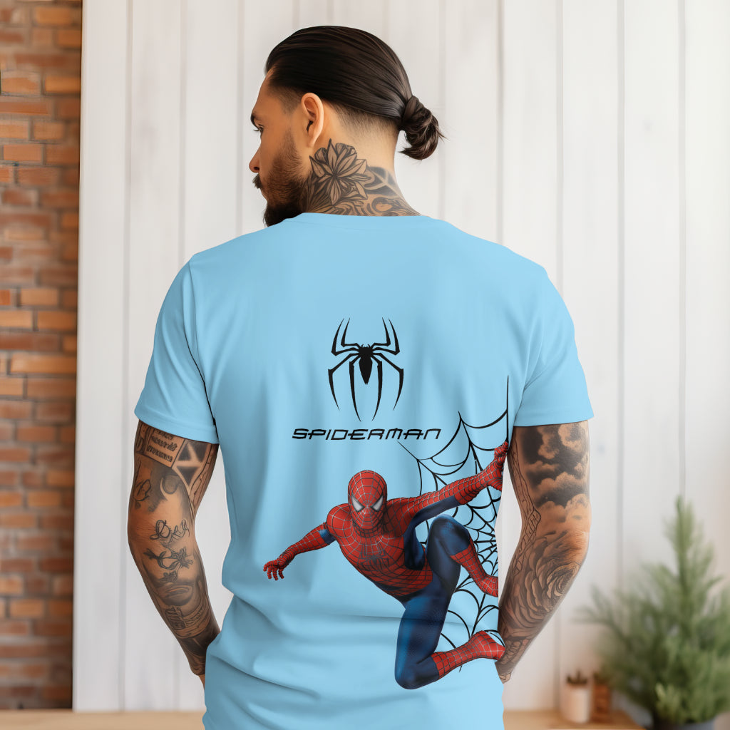 Spiderman Printed T Shirt - The Custom Thread