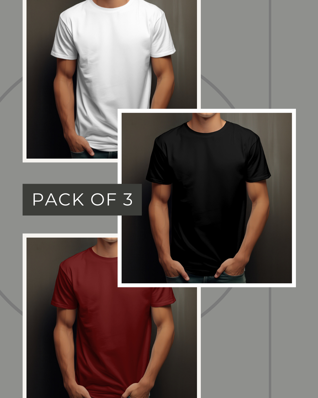 Pack of 3 Combo @999 - The Custom Thread