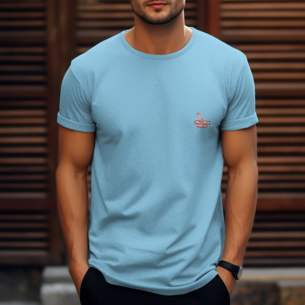 Plain / Solids Cotton T-shirts - The Custom Thread