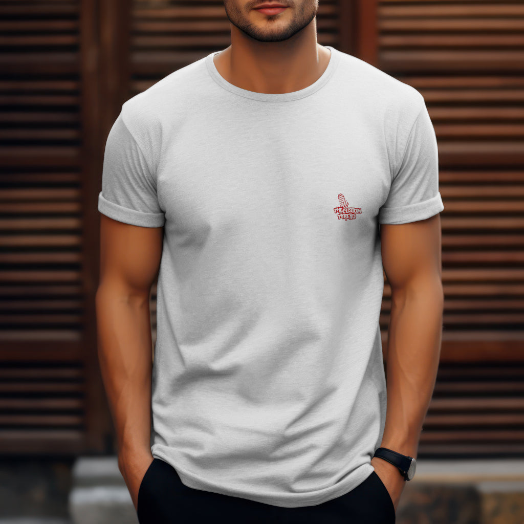 Plain / Solids Cotton T-shirts - The Custom Thread