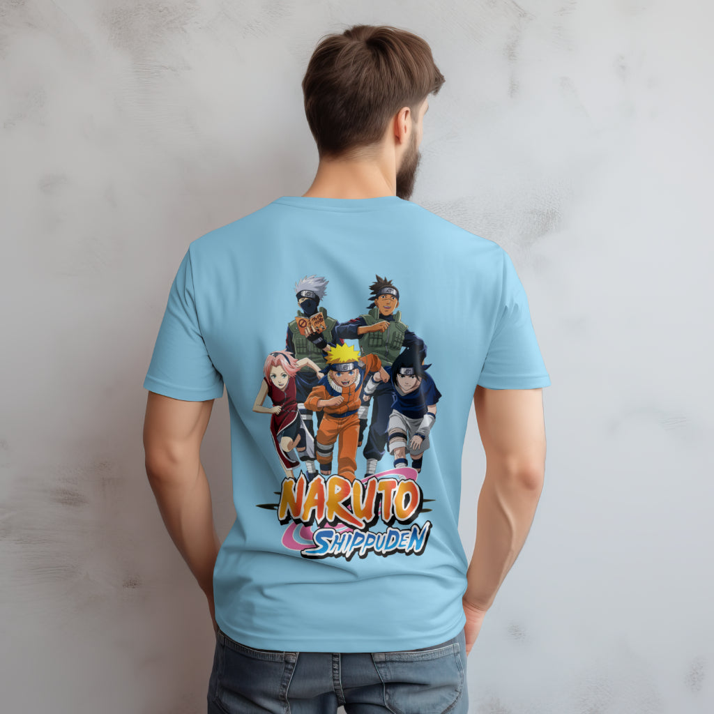 Naruto Printed T-shirt - The Custom Thread