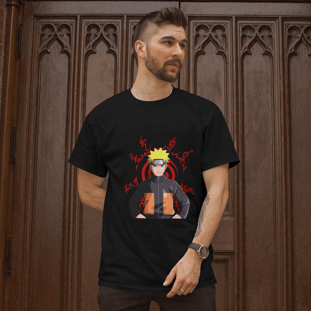 Naruto Printed T-shirt - The Custom Thread