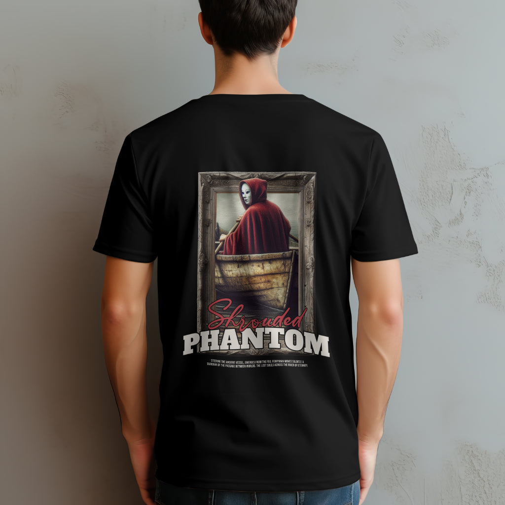 Shrouded Phantom Printed T Shirt - The Custom Thread