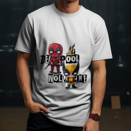 Deadpool & Wolverine Edition Printed T shirt