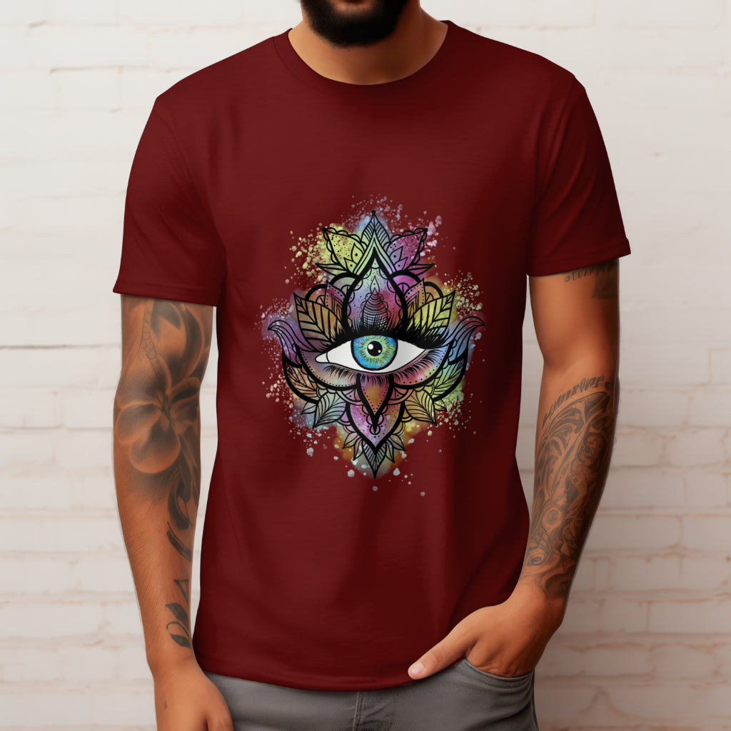 Spiritual Eye Printed T shirt - The Custom Thread