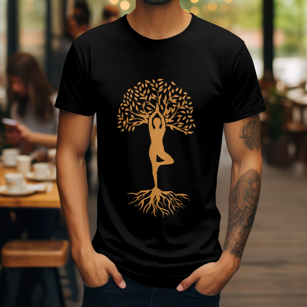 Spiritual Environment Printed T shirt - The Custom Thread