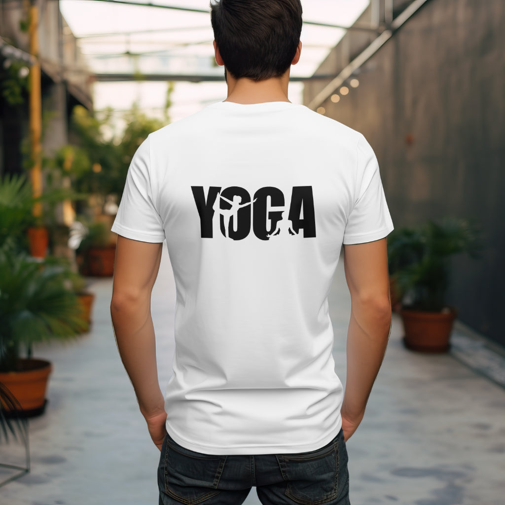 Yoga Day Printed T shirt - The Custom Thread