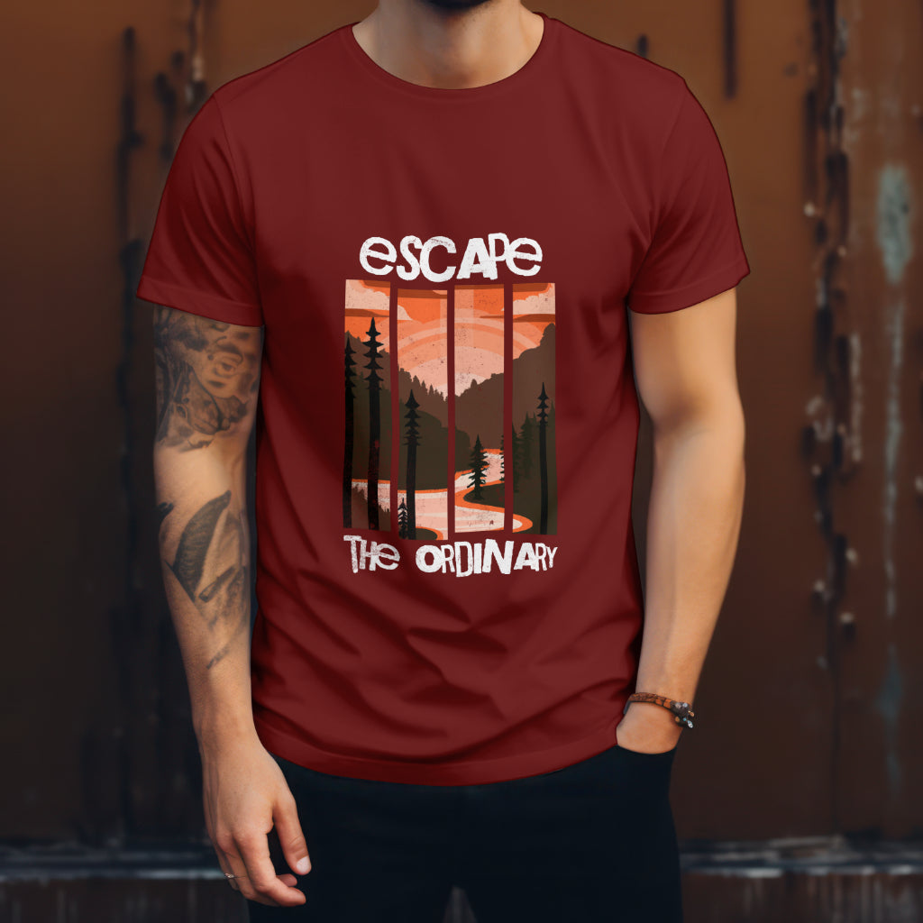 Escape The Ordinary Printed T Shirt