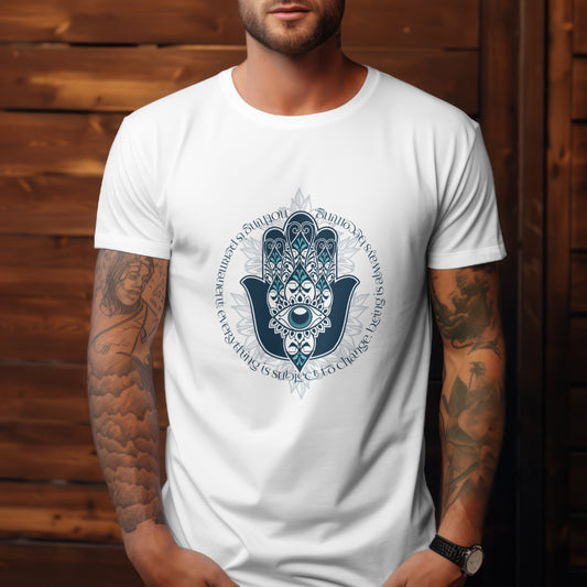 Hamsa Protector Printed T shirt