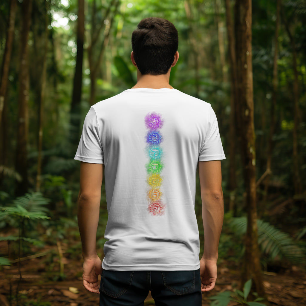 Om Printed T-shirt - The Custom Thread