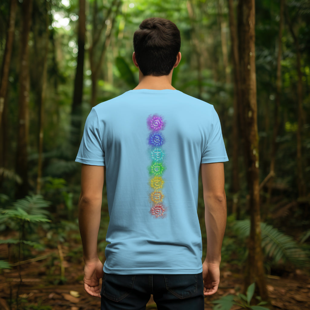 Om Printed T-shirt - The Custom Thread