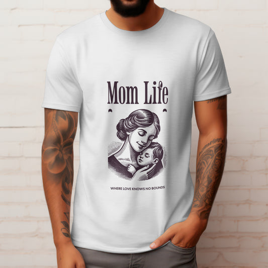 Mother Love Printed T Shirt