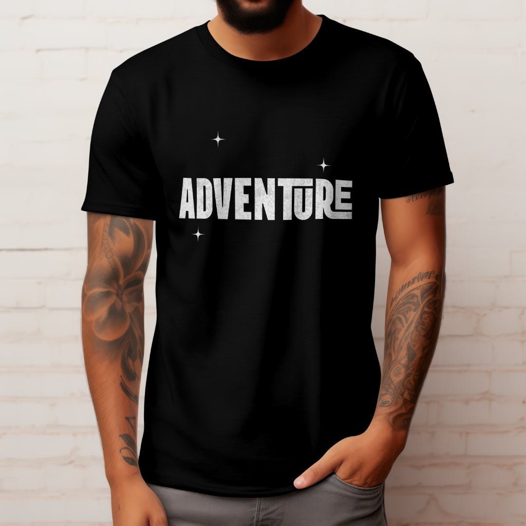 Ride Roam Adventure Printed T shirt - The Custom Thread